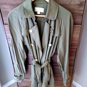Michael Kors lightweight trench coat